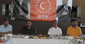 BTP Çorum İl Teşkilatı kahvaltıda bir araya geldi