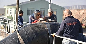 Koçhisar isale hattı arıtma tesisine ulaştı