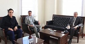 Mehmet Gülser'den Hicabi Aytemür'e ziyaret