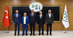 Ahlatcı'nın Ankara ziyaretine Başkan Şaltu da katıldı