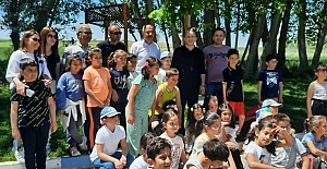 Veli Çayırı’nda öğrencilerle buluştular