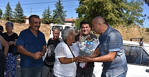 40 yıllık hasret, özlem gözyaşları ile son buldu