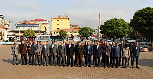 Alaca'da Muhtarlar Günü törenle kutlandı