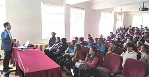 Okullarda ‘Ahilik Haftası’ ile ilgili sunum yapıldı