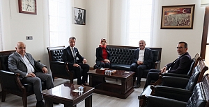 Bursa Milletvekili Gürel, Kaymakam Aytemür’ü ziyaret etti