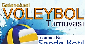 Geleneksel voleybol turnuvası başlıyor!