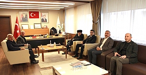 Başkan Şaltu ve Başkan Yardımcısı Arslan’a ziyaret