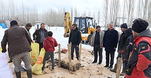 Deprem bölgesine 90 ton odun 82 ton kömür gönderdiler