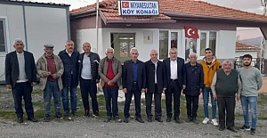 Başkan Şaltu ve meclis üyelerinden köy ziyareti
