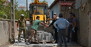 Kilittaşı çalışmaları devam ediyor