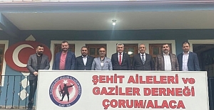 TÜRSİAD, İçanadolu Şehit Aileleri ve Gaziler Derneği'ni ziyaret etti