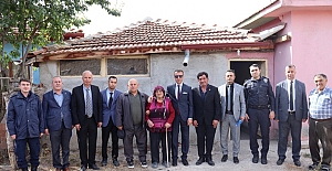 Kaymakam Aytemür, köy ziyaretlerini sürdürüyor