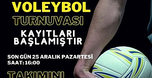 Geleneksel Voleybol Turnuvası’nın başvuruları başladı