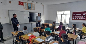İlçe Milli Eğitim Müdürü Ahmet Çaylak’tan okullara ziyaret