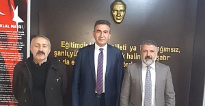 İlçe Milli Eğitim Müdürü Çaylak’a ziyaret