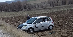 Alaca'daki kaza ucuz atlatıldı