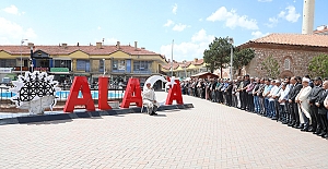 Alaca’da Cuma namazı sonrası yağmur duası