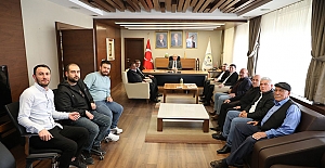 Belediye Başkanı Arslan’a hayırlı olsun ziyareti