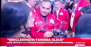Alaca BİLSEM öğrencileri Sanayi ve Teknoloji Bakanına projelerini tanıttı