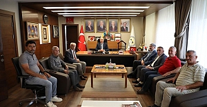 Alevi Dedelerinden Alaca Belediye Başkanı Şerif Arslan’a anlamlı ziyaret