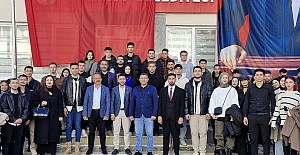 Alaca AK Parti Gençlik Kolları ve ÜNİAK gençleri Ortaköy’de ağırlandı