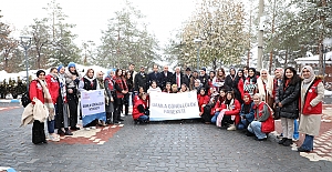 Gönüllü gençler Alaca’da sosyal dayanışma için bir arada