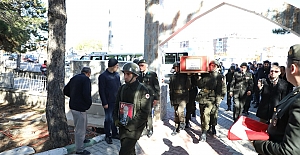 Kore Gazisi Cemal Coşkun son yolculuğuna uğurlandı