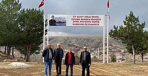 Şehit Eren İğneci Çamlağı’ndaki inşaat çalışması bitmek üzere