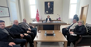 AK Parti Alaca İlçe yönetiminden Kaymakam Tok’a ziyaret