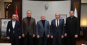 Alaca Belediyesi'nden Çorum Belediyesi'ne teşekkür ziyareti