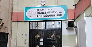 Alaca Öğretmenevi ve ASO Müdürlüğü’nün tadilatı tamamlandı, hizmete girdi