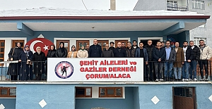 İlçe Başkanı Gürsoy’dan İç Anadolu Şehit Aileleri ve Gazileri Derneği ile Şehitliğe ziyaret