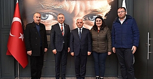 Milletvekili Tahtasız, Mamak Belediye Başkanı Şahin ile görüştü