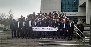 AK Parti İlçe Başkanı Gürsoy ve beraberindekiler Gazi Meclisi’nde ağırlandı