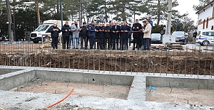 Alaca'nın Sosyal Tesis Hayali gerçekleşiyor: temel atma töreni düzenlendi