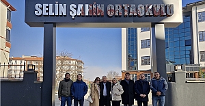 Mamak Belediye Başkanı Şahin, "Alaca Selin Şahin Ortaokulu" inşaatını inceledi