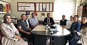 İlçe Milli Eğitim Müdürü Çaylak, okullardaki çalışmalar hakkında bilgiler aldı