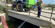 Alaca Belediyesi’nden sivrisineklerle etkin mücadele