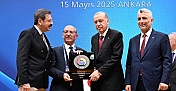 Günser Şirin’e 30. Yıl Hizmet Şeref Belgesi Cumhurbaşkanı Erdoğan’dan