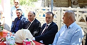 15 Temmuz gazisi Salih Kuran’ı evinde ziyaret ettiler