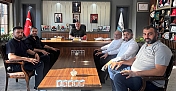 İsa Duru’dan Osmancık Belediye Başkanı Ahmet Gelgör’e ziyaret