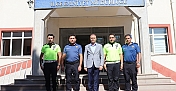 Kaymakam Meriç Dinçer’den Emniyet Müdürlüğüne ziyaret