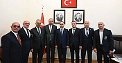 Alaca Heyetinden Bakan Kacır’a teşekkür ziyareti