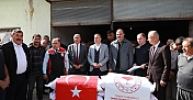 Alaca’da 153 çiftçiye 37 ton sertifikalı arpa tohumu dağıtıldı