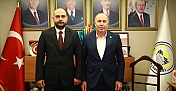 Burak Dölcü’den Başkan Arslan’a ziyaret