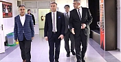 Dinçer, İlçe Milli Eğitimi ziyaret etti