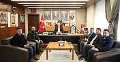 Odabaş ve yönetiminden Başkan Arslan’a ziyaret