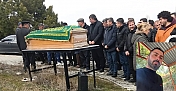 Alacalı genç son yolculuğuna uğurlandı