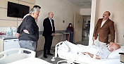 AK Parti Alaca İlçe Başkanı Gürsoy’dan hasta ziyareti